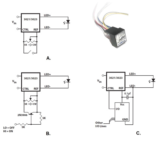 LEDdynamics 3021 and 3023 BuckPuck LED Power Modules